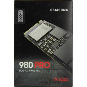 SSD-накопитель M.2 NVMe 500GB Samsung 980 PRO (MZ-V8P500BW)