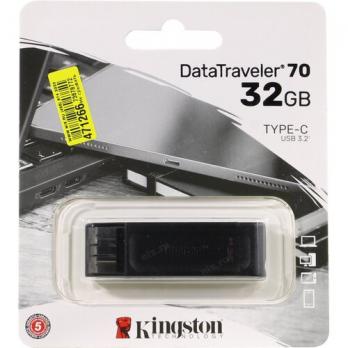 Флешка USB3.2 32GB Kingston DataTraveler DT70 (DT70/32GB)