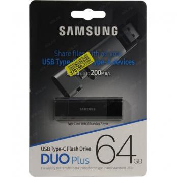 Флешка USB3.1/Type-C 64GB Samsung DUO Plus (MUF-64DB-APC)