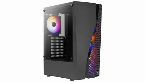 Корпус ATX AeroCool Wave-G-BK-v2, black