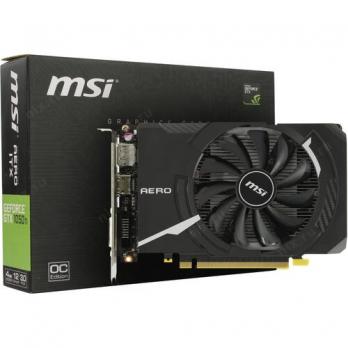 Видеокарта nVidia GTX 1050Ti MSI (GTX1050 Ti 4GT OC) 128bit, 4GB, GDDR5, DVI, HDMI, DP, 2xC