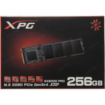 SSD-накопитель M.2 NVMe 256GB Adata XPG SX6000 Pro (ASX6000PNP-256GT-C)