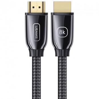 Кабель HDMI USAMS SJ499, 8K, v2.1, 5m, black
