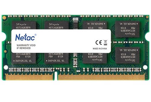 Оперативная память SODIMM DDR3L-1600 4GB Netac