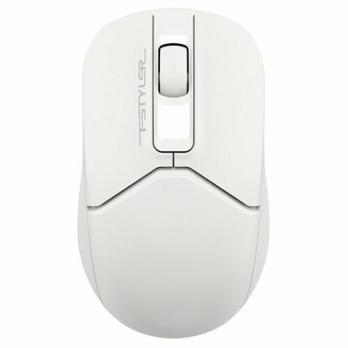 Мышь беспроводная A4Tech Fstyler FG12s white; 1200dpi, 3-кнопки