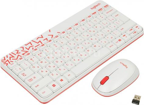 Комплект беспроводной Клавиатура + мышь Logitech MK240
