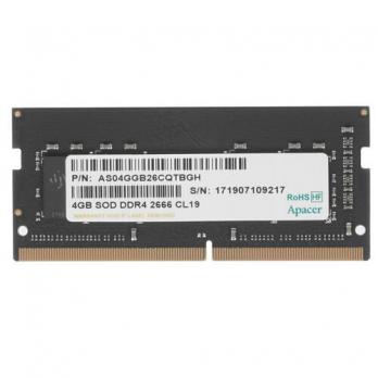 Оперативная память SODIMM DDR4-2666 4GB Apacer