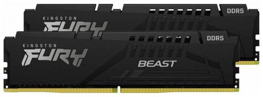 Оперативная память DDR5-4800 2x16GB Kingston FURY Beast Black