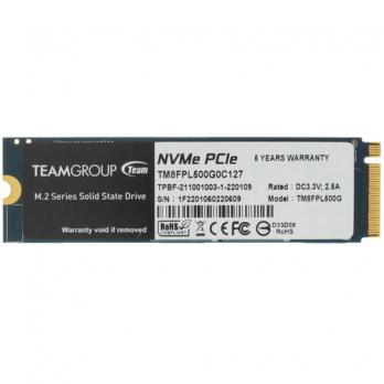 SSD-накопитель M.2 NVMe 500GB Team T-Force Cardea Z44L (TM8FPL500G0C127)