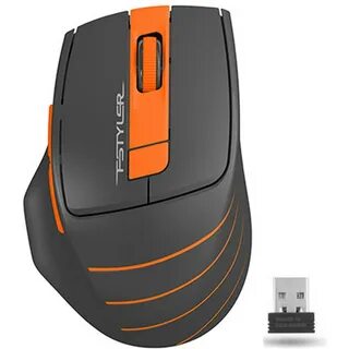 Мышь беспроводная A4Tech Fstyler FG30 Grey Orange