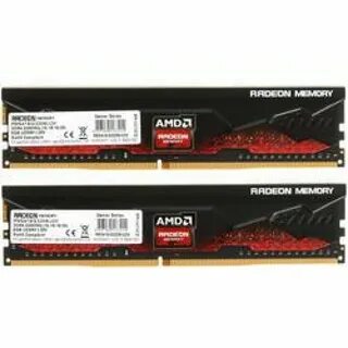 Оперативная память DDR4-3200 2x8GB AMD Radeon R9 Gamer (R9S416G3206U2K)