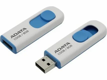 Флешка USB2.0 64GB Adata Classic AC008 Blue