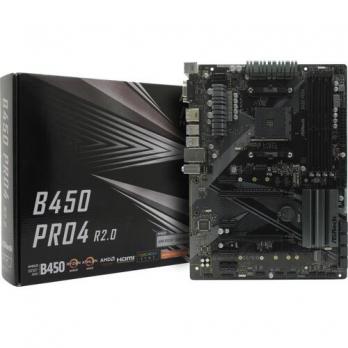 Материнская плата AMD B450 Asrock B450 Pro4 R2.0