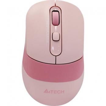 Мышь беспроводная + BT A4Tech Fstyler FB10C pink