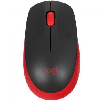 Мышь беспроводная Logitech M190, red