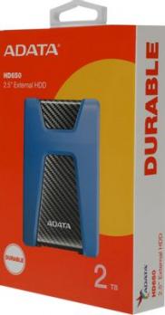 Внешний HDD 2TB Adata DashDrive Durable HD650