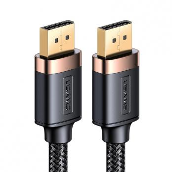 Кабель DP Usams SJ531 U74, 4K, 144Hz, 2m, black