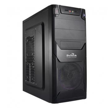 Корпус DeTech C3143; ATX; без БП; black