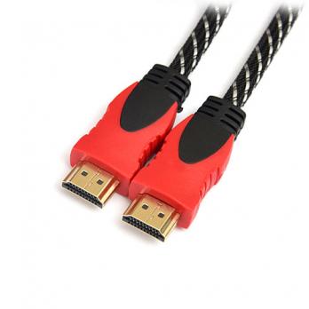 Кабель HDMI v1.4 DeTech black-red 1.8m