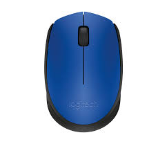 Мышь беспроводная Logitech M170 1000dpi; 2-кнопки; blue