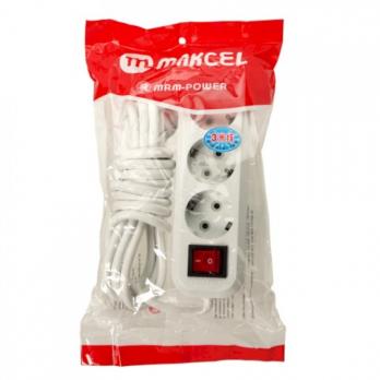 Сетевой фильтр 8m MRM-Power M-313, 3 гнезда