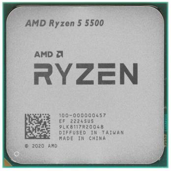 Процессор AMD Ryzen 5 5500 (100-000000457) Tray