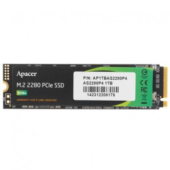 SSD-накопитель M.2 NVMe 1TB Apacer AS2280P4 (AP1TBAS2280P4-1)