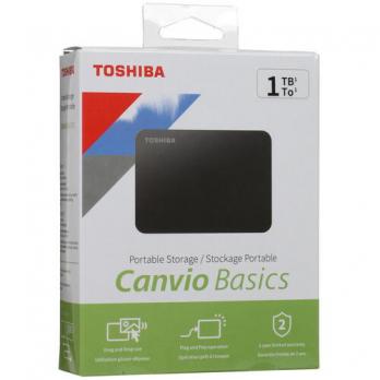 Внешний HDD 1TB Toshiba Canvio Basics (HDTB410EK3AA)