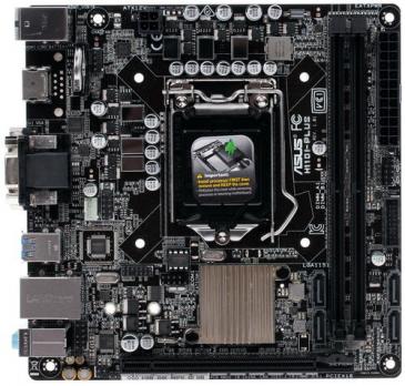 Материнская плата Intel s1151 Asus H110 + Pentium G4600 DDR4 (б/у)