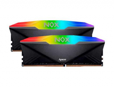 Оперативная память DDR4-3600 2x8GB Apacer Nox RGB