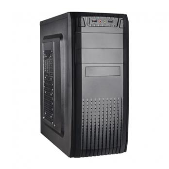 Корпус DeTech C3139; ATX; без БП; черный