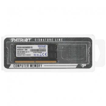 Оперативная память SODIMM DDR5-5600 16GB Patriot Signature