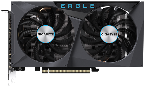 Видеокарта GeForce RTX 3050 Gigabyte Eagle OC, 6GB