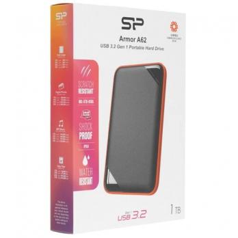 Внешний HDD 1TB SiliconPower Armor A62, black
