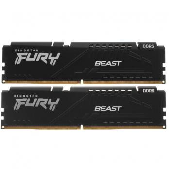 Оперативная память DDR5-6000 2x16GB Kingston FURY Beast Black