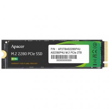 SSD-накопитель M.2 NVMe 2TB Apacer AS2280P4U (AP2TBAS2280P4U-1)