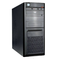 Корпус DeTech C3103; ATX; без БП; black