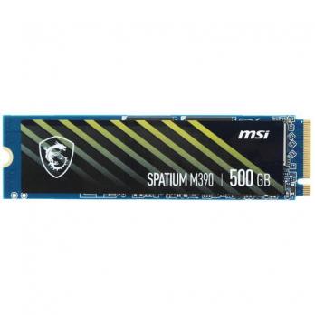 SSD-накопитель M.2 NVMe 500MB MSI Spatium M390 (S78-440K070-P83)