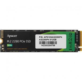 SSD-накопитель M.2 NVMe 512GB Apacer AS2280P4 (AP512GAS2280P4-1)