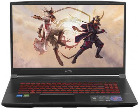 Ноутбук MSI GF76 Katana B12UCR-821XRU; 17.3