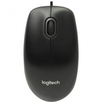 Мышь USB Logitech B100 (910-003357) 3btn, 800dpi, black