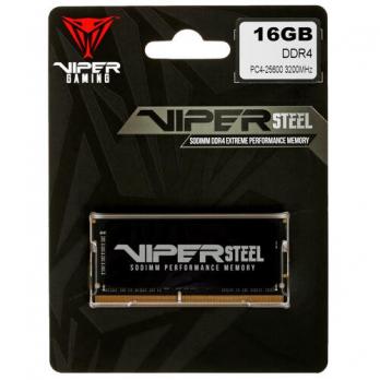 Оперативная память SODIMM DDR4-3200 16GB Patriot Viper Steel (PVS416G320C8S)