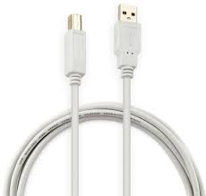 Кабель AM-BM USB2.0 для принтера DeTech 1m, grey