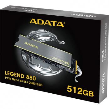 SSD-накопитель M.2 NVMe 512GB Adata Legend 850 (ALEG-850-512GCS)