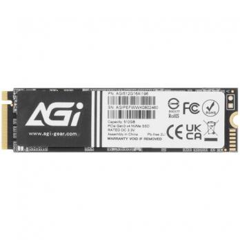 SSD-накопитель M.2 NVMe 512GB AGI AI198 (AGI512G16AI198)