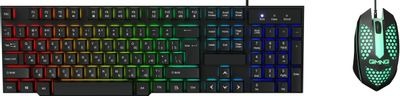 Комплект клавиатура + мышь Oklick 400GMK
