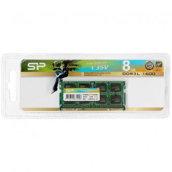 Оперативная память SODIMM DDR3L-1600 8GB Silicon Power (SP008GLSTU160N02)