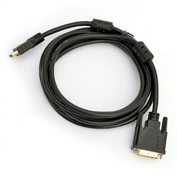 Кабель DeTech HDMI-DVI-D (24+1) GP, 2m