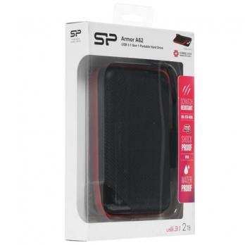 Внешний HDD 2TB SiliconPower Armor A66 (SP020TBPHD62SS3K)