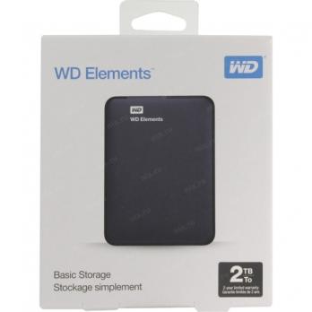 Внешний HDD 2TB WD Elements (WDBU6Y0020BBK-WESN)